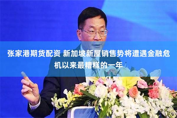 张家港期货配资 新加坡新屋销售势将遭遇金融危机以来最糟糕的一年