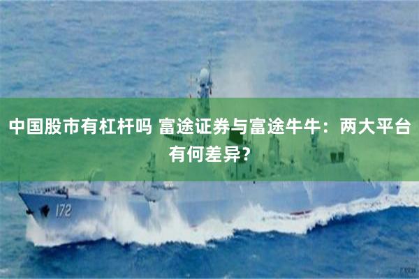 中国股市有杠杆吗 富途证券与富途牛牛：两大平台有何差异？