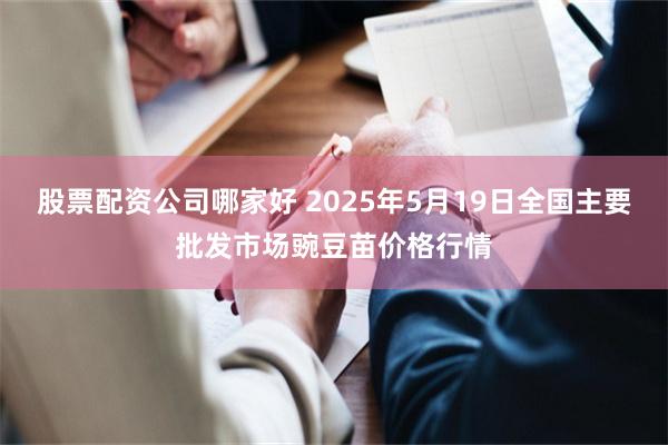 股票配资公司哪家好 2025年5月19日全国主要批发市场豌豆苗价格行情