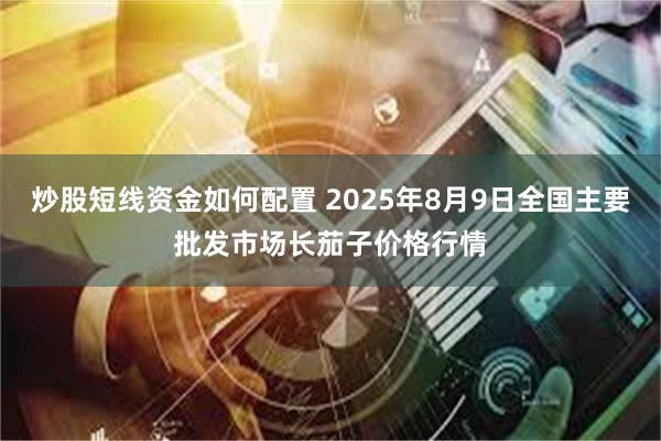 炒股短线资金如何配置 2025年8月9日全国主要批发市场长茄子价格行情