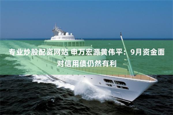 专业炒股配资网站 申万宏源黄伟平：9月资金面对信用债仍然有利